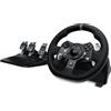 Logitech G 941-000123 periferica di gioco Nero USB 2.0 Sterzo + Pedali Analogico/Digitale PC, Xbox One, Series S, X [941-000123]
