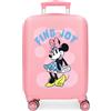 JOUMMA BAGS Find Your Joy Minnie Trolley Abs 50 Cm 4 Ruote Rosa MINNIE - X56730 GIODICART