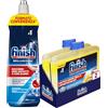 Finish Kit Additivi: 1 Confezione da 800 ml di Brillantante Lavastoviglie, Additivo Lavastoviglie per Stoviglie Splendenti e Asciutte, e 2 Confezioni da 250 ml di Cura Lavastoviglie al Limone