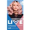 LIVE Schwarzkopf LIVE Lightener + Twist Tintura permanente per capelli, formula 2 in 1, schiarisce e colora fino a 3 livelli, Cool Rose 101