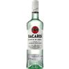 Bacardi BACARDÍ Carta Blanca White Rum, Vol. 37,5%, 100 cl / 1 L, iconico rum bianco dei Caraibi, ideale per i cocktail