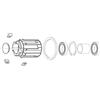 CAMPAGNOLO CORPO RUOTA LIBERA PER SHIMANO 9/11 V. IN ALLUMINIO