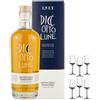Distilleria Marzadro Grappa Le Diciotto Lune 1,5 lt Magnum Con 6 Bicchieri