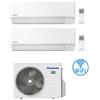 Panasonic Climatizzatore Condizionatore Panasonic Serie TZ Wifi R32 Dual Split Inverter 9000 + 9000 BTU con U.E. CU-2Z41TBE Classe A+++/A++