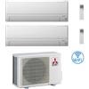 Mitsubishi Climatizzatore Condizionatore Mitsubishi MSZ-BT Wifi R32 Dual Split Inverter 9000 + 12000 BTU con U.E. MXZ-2F42VF NOVITÁ Classe A+++/A++