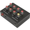 Jectse Equalizzatore a 7 Bande Equalizzatore per Auto da 12 DB con Interfaccia da 3 5 Mm Equalizzatore Digitale a Doppio Canale da 60-400 Hz 1-15 KHz per il Controllo del