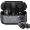 JLab Epic Lab Edition - Auricolari intelligenti con cancellazione attiva del rumore con doppio driver ibrido, Bluetooth LE Audio, audio spaziale, 56+ ore di riproduzione, auricolari True Wireless