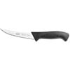 Sanelli Skin Coltello Disosso Curvo Stretto, Acciaio Inossidabile, Nero