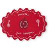 BITOSSI HOME TOVAGLIETTA 48 x 35 CM ROSSO