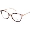 Prada Conceptual PR 11VV ROJ1O1 | Occhiali da Vista Graduati | Prova Online | Plastica | Cat Eye, Ovali / Ellittici | Rosa, Havana | Adrialenti