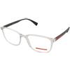 Prada Lifestyle PS 04IV 2AZ1O1 | Occhiali da Vista Graduati | Prova Online | Plastica | Quadrati | Trasparente | Adrialenti