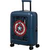 American Tourister Dashpop Disney - Spinner S, Bagaglio a mano espandibile, 55 cm, 41/47 L, Multicolore (Captain America Shield)