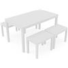 Ipae-Progarden S.P.A. Set Samoa 5 Pz. Bianco