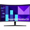 Samsung Monitor Led 32'' Samsung Essential S39GD Curvo Full HD 1920x1080p/4ms/Classe E/Nero [LS32D396GAUXEN]