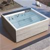 Novellini - Minipiscina Idromassaggio 6 posti DIVINA XXL SPA versione Standard 32 Jets con Pannelli
