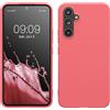 kwmobile Custodia Compatibile con Samsung Galaxy A54 5G Cover - Back Case per Smartphone in Silicone TPU - Protezione Gommata - corallo fluorescente
