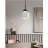 ONDALUCE CICIRIELLO EKOS SOSPENSIONE SINGOLA CON DIFFUSORE IN VETRO COLORARO D15 CM LED 6W LUCE 3000K MODERNA