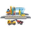 Hape Stazione autolavaggio e Officina, Lava e ripara Le Auto, Giocattolo interattivo per Bambini