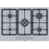 Bosch Serie 4 PGQ7B5K90 Piano cottura a gas 75 cm 5 fuochi Acciaio Inox