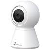 NIVIAN - Telecamera Dome 360º WiFi 4MP Half 4K | Rilevamento di persone IA e Auto-Tracking | Audio Bidirezionale e Sirena | Compatibile con Alexa e Google Home | Registrazione su MicroSD fino a 256GB