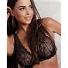 Love And Bra Bralette Reggiseno A Balconcino In Pizzo Coppa C