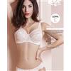 Love And Bra Reggiseno a Balconcino In Pizzo e Ferretto Coppa C