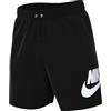 NIKE FQ4950-010 Club Pantaloncini Uomo Black/Black/White Taglia XL