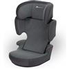 Bebeconfort RoadSafe i-Size, Seggiolino Auto 15-36 kg ISOFIX, 3,5-12 anni (100-150 cm), Seggiolino Auto Pieghevole e Portatile da Viaggio (3 kg), 14 Posizioni Poggiatesta, Tinted Graphite
