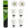 Generico Volani da badminton, volani da badminton professionali in pium a d'anatr a da 12pezzi set di palline da allenamento con piume con grande durata, stabilità ed equilibrio per l'allenamento professionale
