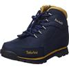 Timberland Euro Rock, Stivali Unisex - Bambini e ragazzi, Blu (Navy Nubuck), 34 EU