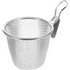 Garneck Colapasta in Acciaio Inossidabile Cestello Per Friggitrice a Filo Cucchiai Di Metallo Cestello Ragno Colino Per Spaghetti Cucina Gadget Da Cucina Cesto Per Gnocchi Setaccio Italia