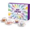 illy Set da 4 tazzine da espresso Art Collection Judy Chicago