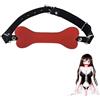 NSKRKOW Aperta Bavaglio Muso Maschera Palla/O Ring/Tappo for Pene/Gancio for Naso/Bonda Bondage Imbracatura for la Testa in Pelle SM Fissazione Orale Giocattolo del Sesso Orale