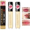Grgowe Grgow Siero Labbra Alla Vitamina E - Rimpolpante Istantaneo, Gloss Volumizzante, Balsamo Lascia, Elimina La Secchezza Rughe Migliora La Lucentezza Paffuta