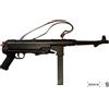 DENIX Fucile Decorativo Mitragliatrice MP40 con Cinghia Germania 1940 Denix