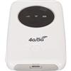 Estink Modem WiFi USB 4G LTE, Dispositivi Internet Mobili con Slot per Schede SIM, 300 Mbps Ad Alta velocità, Mini Router WiFi Hotspot da Viaggio Portatile, 3200 mAh Integrato