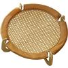 Generic Letto per gatti intrecciato, in rattan, ecologico, rinfrescante, di alta qualità, traspirante, materasso estivo rimovibile per cani di piccola taglia e gatti