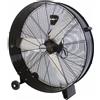 Zephir ventilatore industriale da pavimento 300 W 90cm alta velocita - Nero
