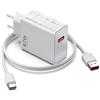 shefor 67W Caricatore Rapido Compatibile con Xiaomi Mi14 Mi13T Mi13T 13 13 Pro Mi12 Mi11 Mi10 Redmi Note 13 12 Pro 11 11s Poco M6 X6 Turbo Tipo C Caricabatterie Turbocompressore