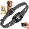 LYtech Collare Antiabbaio per Cani, Collare Addestramento Elettrico per Cane Taglia Grande Media Piccola, 4 Modalità Suono/Vibrazione/Vibrazione Forte, Ricaricabile, Impermeabile IP67