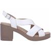 Igi&Co D.Aisha, Sandali con Tacco Donna, Bianco, 39 EU