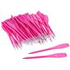 MUXSAM - Confezione da 50 penne a forma di punteggio per matita, in polipropilene, 11,5 cm, colore: Rosa