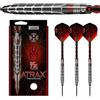 Harrows Freccette Atrax 95% tungsteno | Set di Freccette con Punta in Acciaio | 21 g, 22 g, 23 g, 24 g, 25 g e 26 g | Include aste in Carbonio ST e Alette Rosse Atrax da 100 Micron (26g)