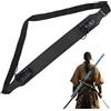 Gwezmxs Supporto per Katana, Cintura Porta Spade Accessorio per Costumi da Samurai Regolabile, Nero