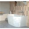 Arcdesign Selection Vasca da bagno freestanding o a parete 160 cm