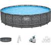 Bestway APX 365 561JZ - Ø671x132 cm - Piscina rotonda per 16-20 Persone