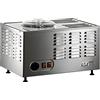 Musso Gelatiera Professionale Musso Stella Chef - In Acciao Inox Con Dispositivo Sicurezza, Made in Italy