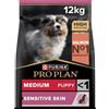 Purina Pro Plan Optiderma Medium Puppy Crocchette Cani, 12 kg