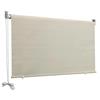 Wintem Tenda da Sole a Caduta 150x250 cm con Rullo in Alluminio, Parasole Esterno Beige, Attacco Soffitto Incluso