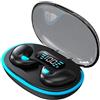 Generic Auricolare invisibile Sleep IPX5 Impermeabile 5.3 Auricolari Stereo D7X4 Auricolare Mini Cuffie Bluetooth X5 vibrare Multifunzionale traliccio, traliccio, Trellis auricolari, muschio, rumore del